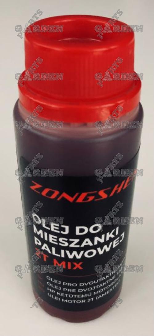 Olej pro dvoutaktní motory ZONGSHEN 2T 0,1L ČERVENÝ