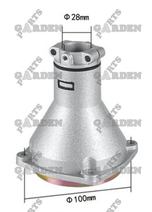 Komplení príruba s bubnom spojky ČÍNSKEMU KROVINOREZY, rúra 28mm, hriadeľ 7 zubov