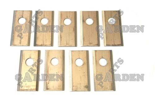  NŮŽ ROBOTICKÝCH SEKAČEK PARKSIDE 9 ks