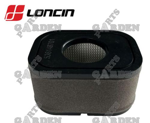 VZDUCHOVÝ FILTER LONCIN LC2P73, LC2P76, HQ  180100156-0001, 531 14 71-10, 536 14 87-01